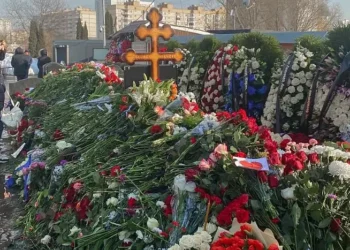 Grave of Alexey Navalny. Photo by Celest.