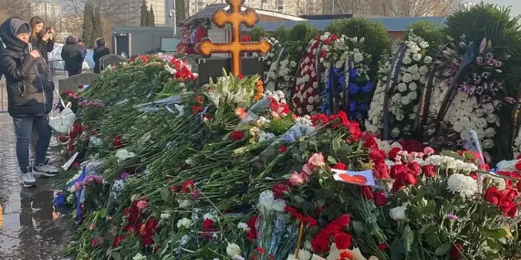 Grave of Alexey Navalny. Photo by Celest.