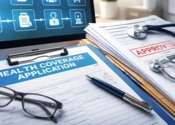 Healthcare Coverage Application. Graphics generated by ChatGPT.