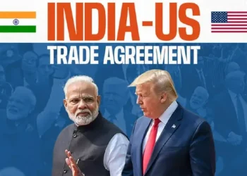 India-US Trade Agreement. Photo and artwork by the Ministry of Commerce and Industry.