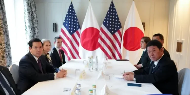 Japan-U.S. Foreign Ministers’ Meeting. Photo by the MOFA.
