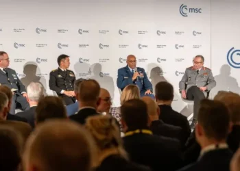 Military discussion at the conference in 2025. Photo by The Munich Security Conference.