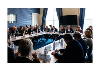 Roundtable at the North Sea Neighbours Conference in The Hague. Photo by the Foreign Office.