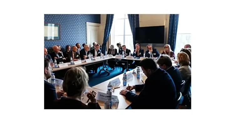 Roundtable at the North Sea Neighbours Conference in The Hague. Photo by the Foreign Office.