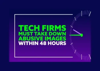 Tech companies to be ordered to take down intimate images 48 hours. Artwork by the DSIT.