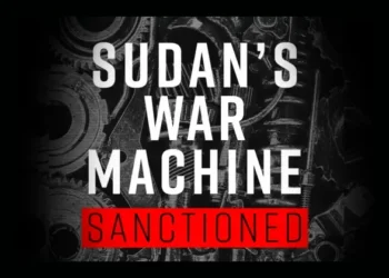 The UK has imposed new sanctions against 6 individuals fuelling Sudan’s war. Artwork by the Foreign Office.