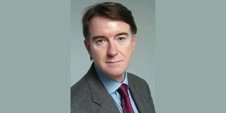 Peter Mandelson, US Ambassador. Photo by Christian Lambiotte.