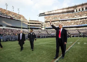 The Army-Navy NCAA College Football Game. Photo by The White House.