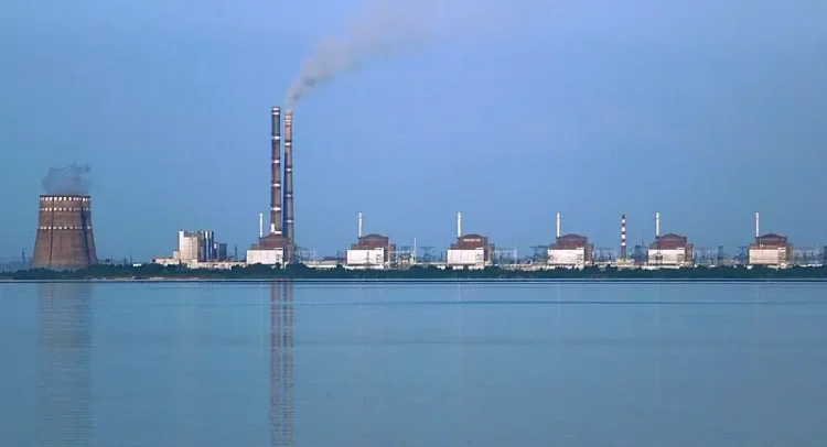 Ukraine Power Station, Kernkraftwerk Saporischschja. Photo by Ralf1969.