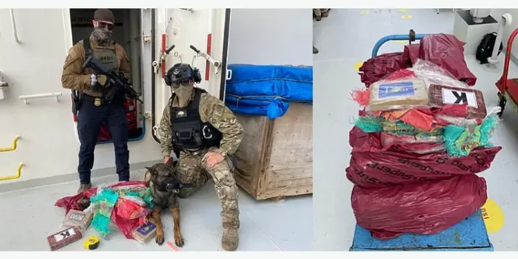 LA narcotics seizure. Photo by Homeland Security
