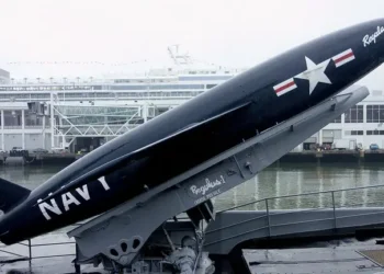 Old style Regulus 1 Cruise Missile. Photo by Eric Kilby.