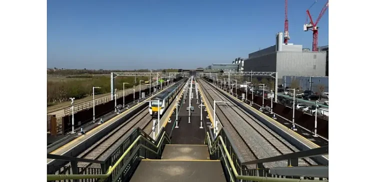 Opening of new Cambridge South station announced. Photo by the Department of Transport.