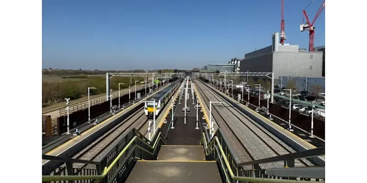Opening of new Cambridge South station announced. Photo by the Department of Transport.