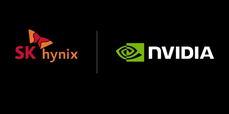 NVIDIA and SK hynix Technology Partnership. Artwork by NVIDIA.