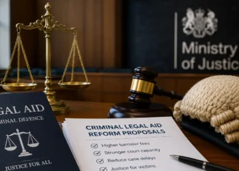 Criminal legal aid illustration