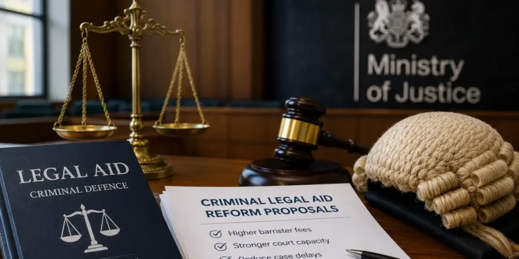 Criminal legal aid illustration