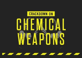 UK sanctions Russians developing chemical weapons. Graphics by the Foreign Office.