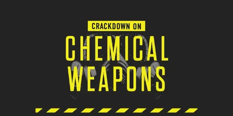 UK sanctions Russians developing chemical weapons. Graphics by the Foreign Office.