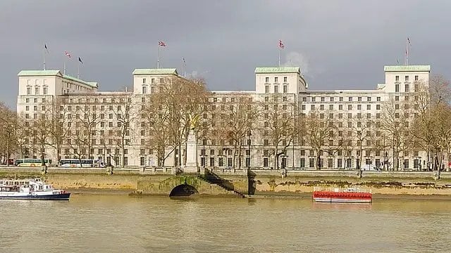 Ministry of Defence Main Building Mars. Photo by ArildV. **dept-uk-ministry-of-defense**